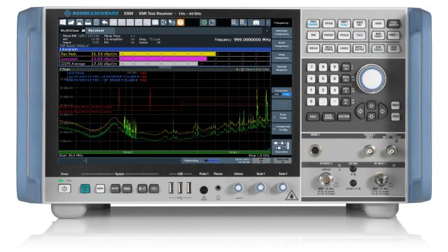 R&S®ESW EMI 测试接收机