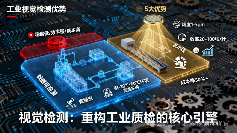 为什么视觉检测会成为工业质检的主流？